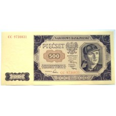 500 zł 1948 st. UNC