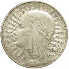 10 zł 1932 Głowa kobiety (nr1)