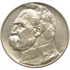 10 zł 1934 Piłsudski OS (nr 1)