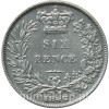 6 pensów 1842 Victoria