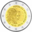 2€.  100-lecie republiki Portugalii