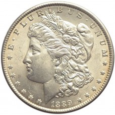 1889 Morgan dollar