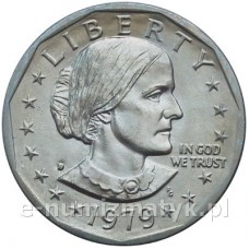 1979 Susan Anthony $1