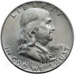 Franklin half dollar 1949