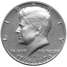 Kennedy half dollar 1976