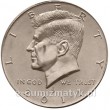 Kennedy half dollar 2001