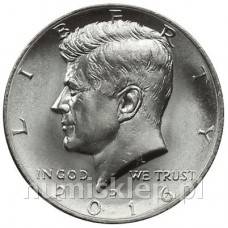 Kennedy half dollar 2016