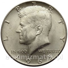 Kennedy half dollar 1965