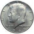 Kennedy half dollar 1968