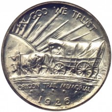 1926 Oregon Trail half dollar