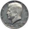 Kennedy half dollar 1980 S