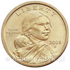 Sacagawea $1 2008